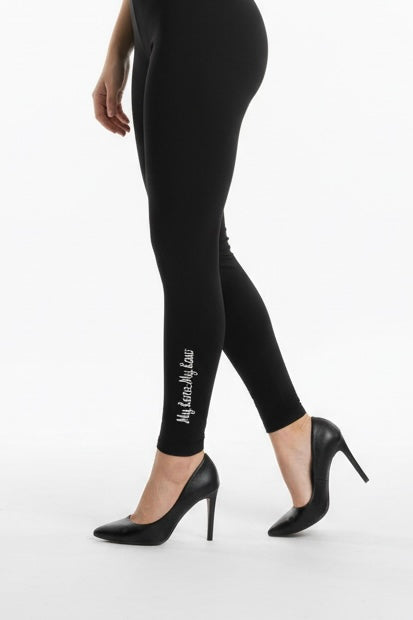 LEGGINGS - MY LANE MY LAW Printegy