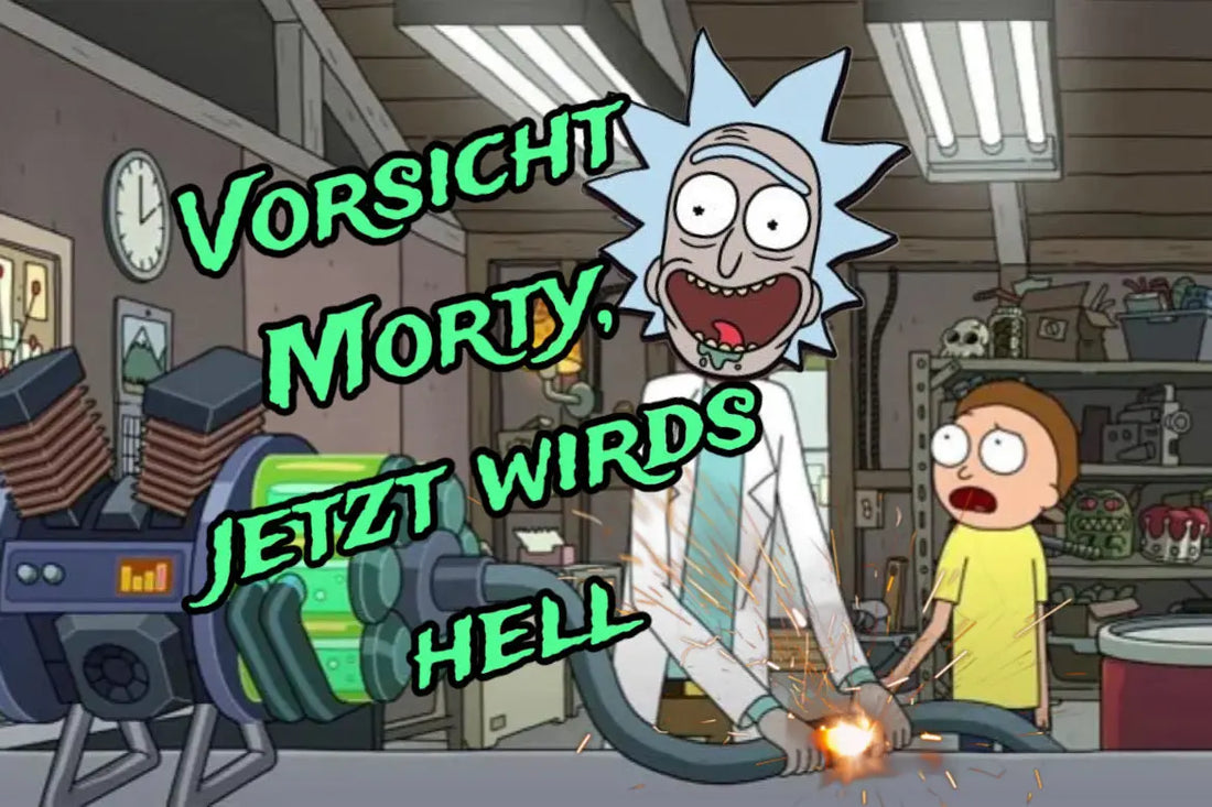 Rick and Morty Spezial - DymoStar Knieschleifer