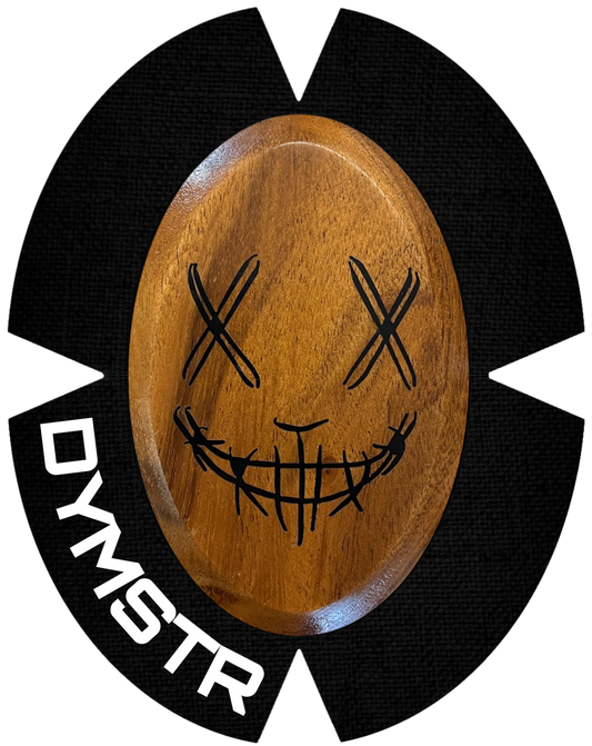 DymoStar Holz-Knieschleifer für die Rennstrecke, Natur Holzfarben Hartholz  – Knieschleifer für Motorradfahrer.