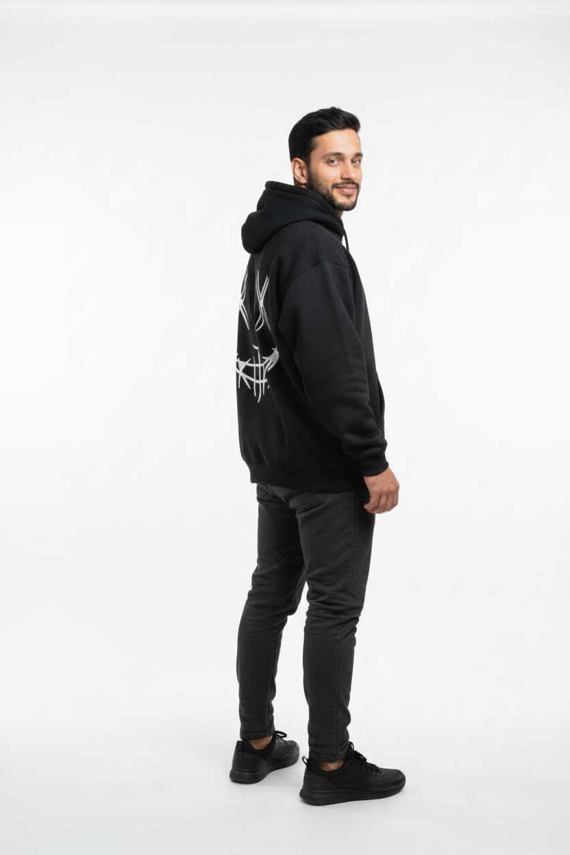 UNI HOODIE - NAIL FACE Printegy