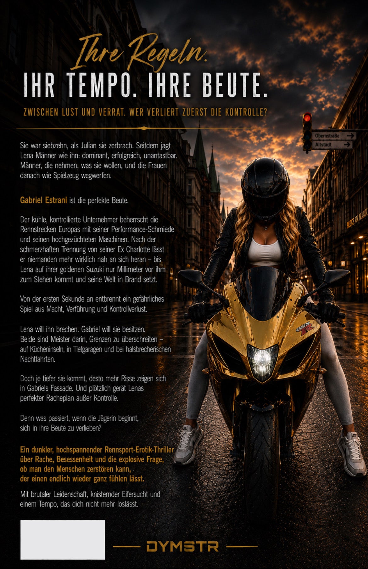 My Lane My Law – Dark Erotic Thriller | Alex Richter