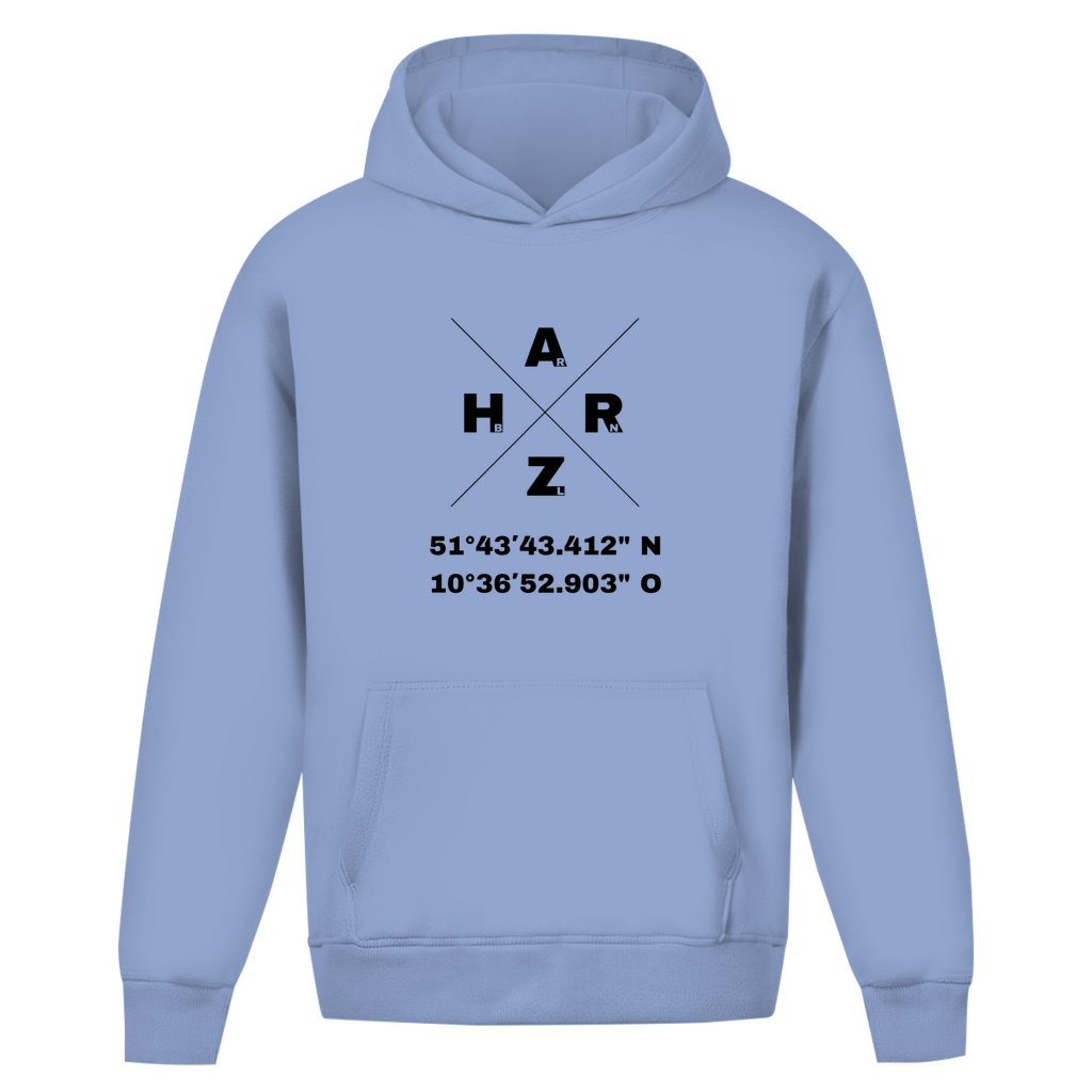 Harz Braunlage Memory Hotel Hoodie baby blau