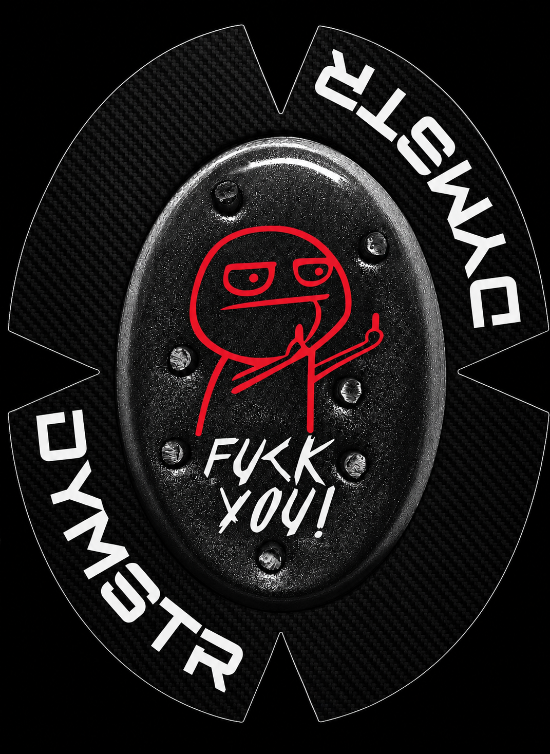 TITANIUM KNEE SLIDERS - MEME FACE